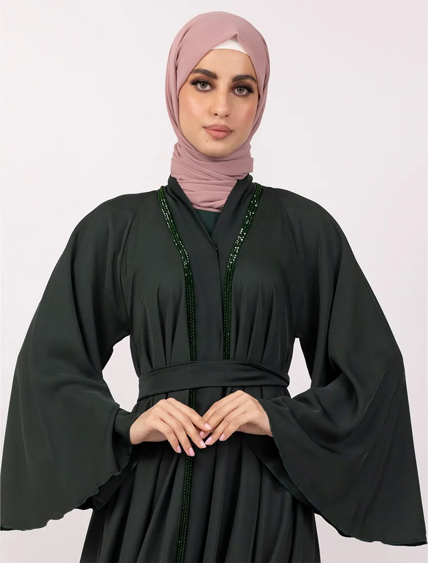 Green Pearl  Makeba  Abaya